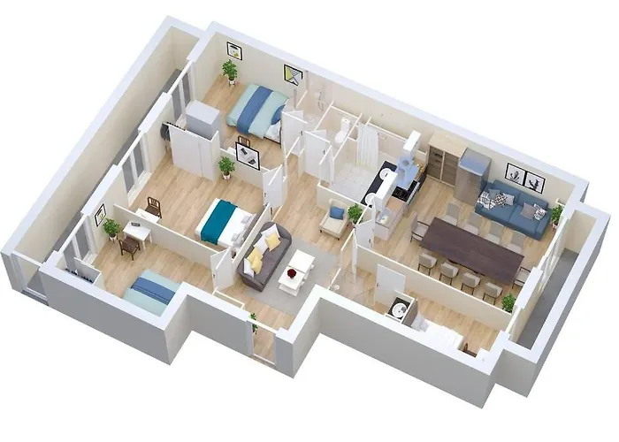 Climatise Gare Stcharles 4 Chambres Grand Balcon / Experience-Immo