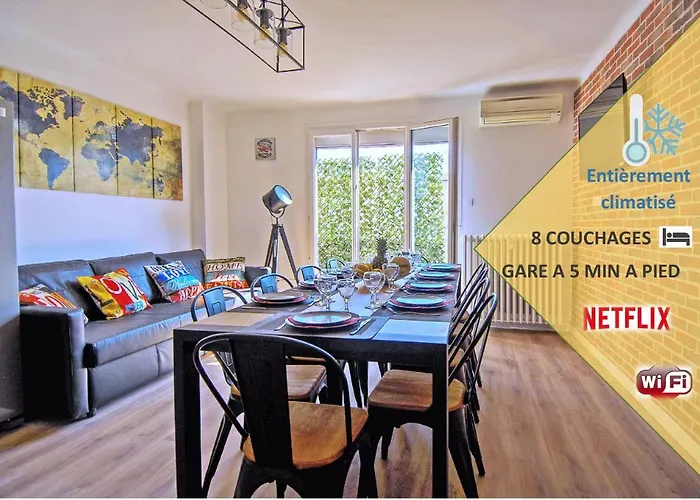 Climatise Gare Stcharles 4 Chambres Grand Balcon / Experience-Immo